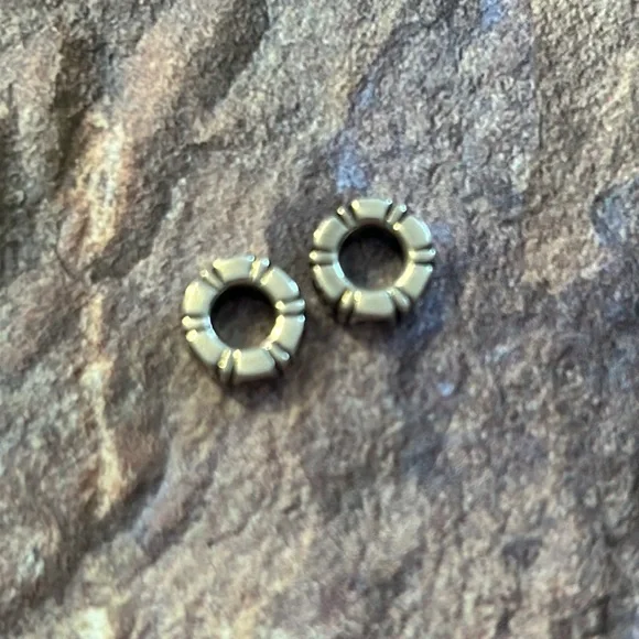 Pandora Trinity Spacer Charms Brown Zirconia Pre-owned - Picture 2 of 4